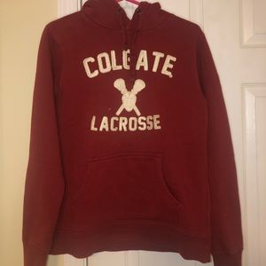Vintage Colgate Lacrosse Womens Hoodie Sweatshirt